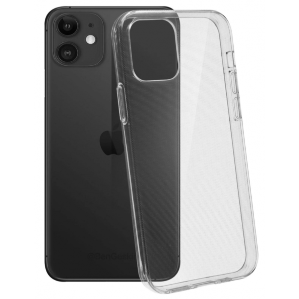 Coque silicone transparente iPhone 12 mini - DOM ACCESS