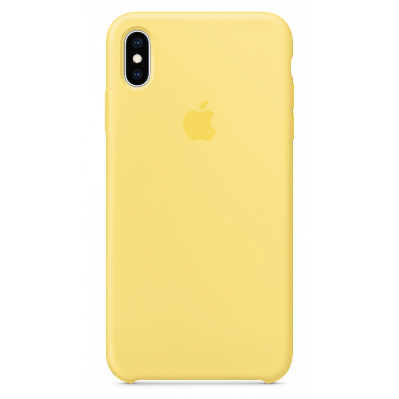 Coque silicone Apple iPhone XR Canary Yellow - DOM ACCESS
