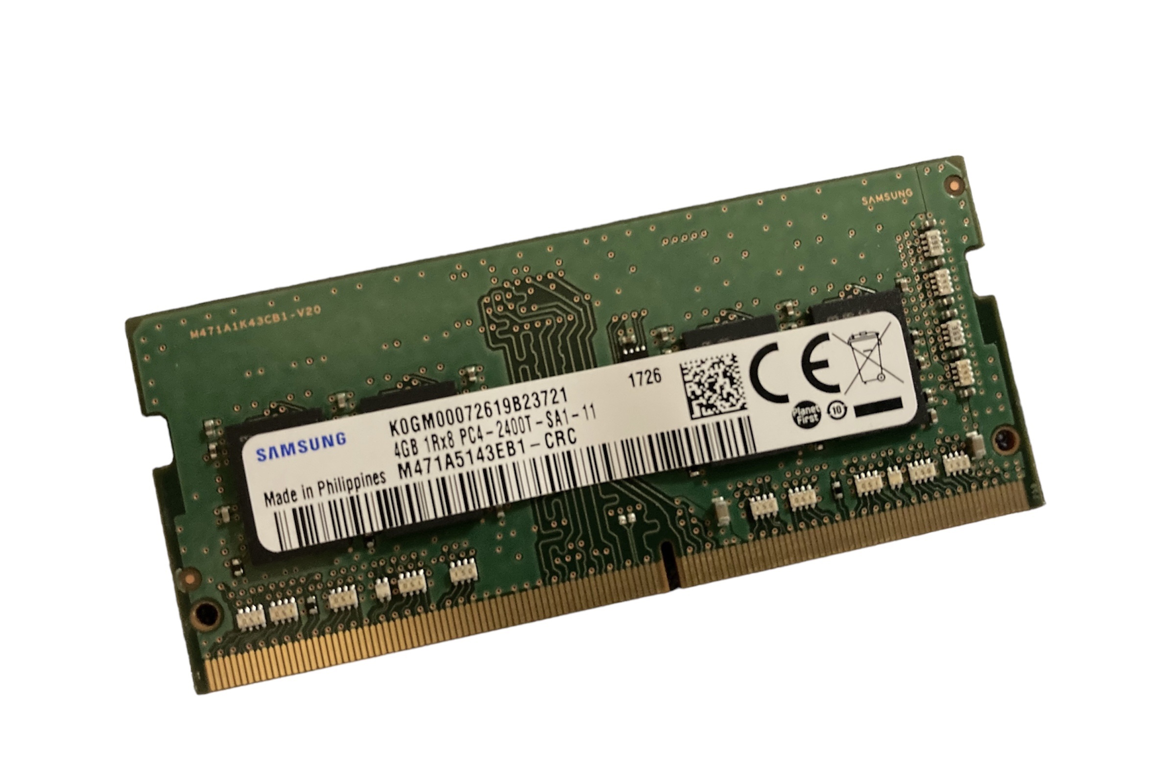 Barette de Mémoire RAM 4Go Samsung PC4-2400T-SA1-11 - DOM ACCESS